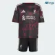 Camiseta Liverpool Alternativo 2026/2027 Negro/Rojo Oscuro Niño Kit