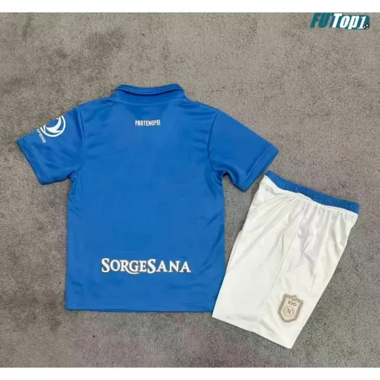 Camiseta Napoli Local 2026/2027 Azul Niño Kit