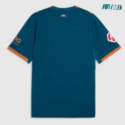 Camiseta Valencia Visitante 2026/2027 Azul con Parche La Liga