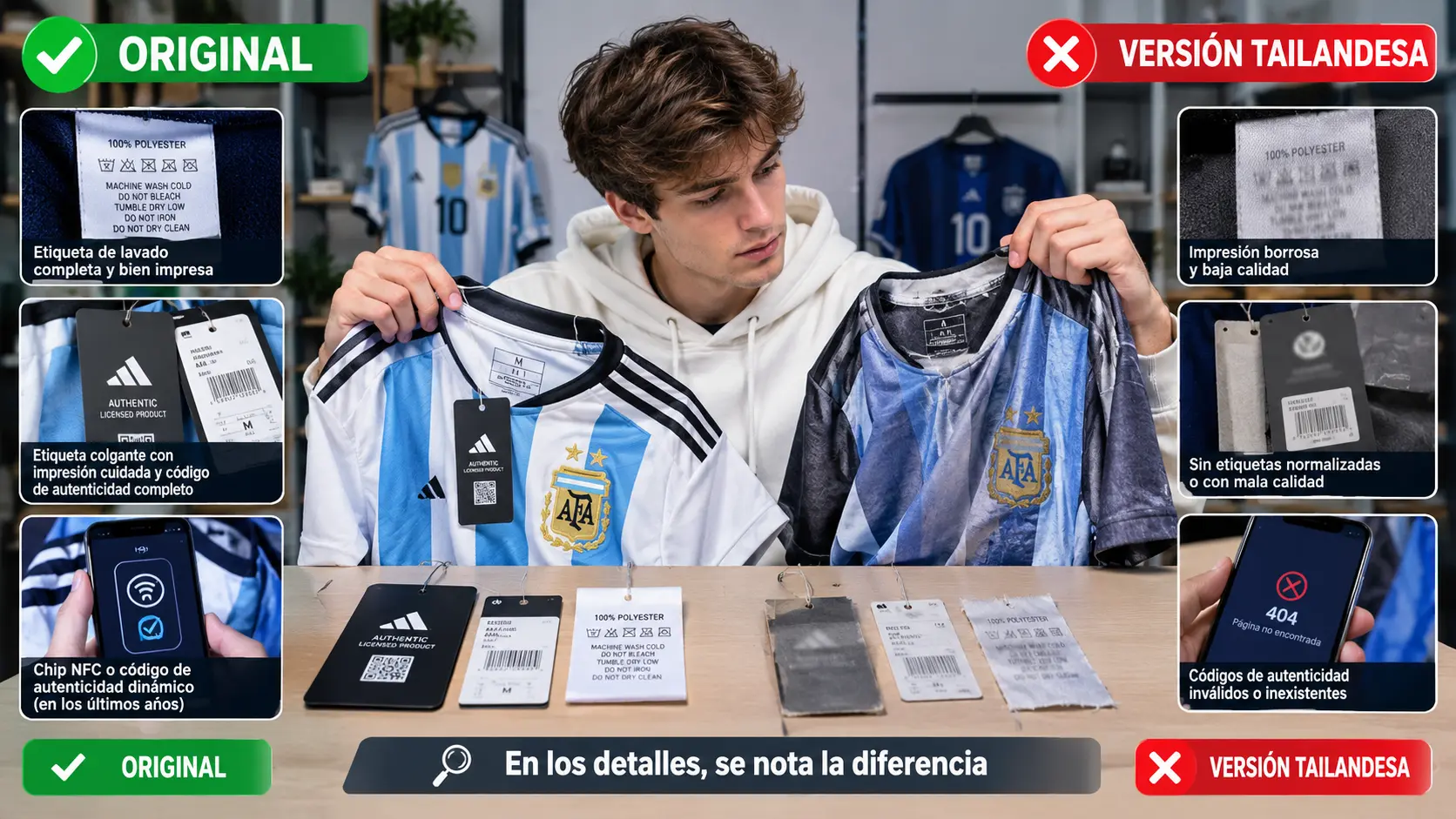 Etiquetado y verificación de autenticidad: puntos clave.